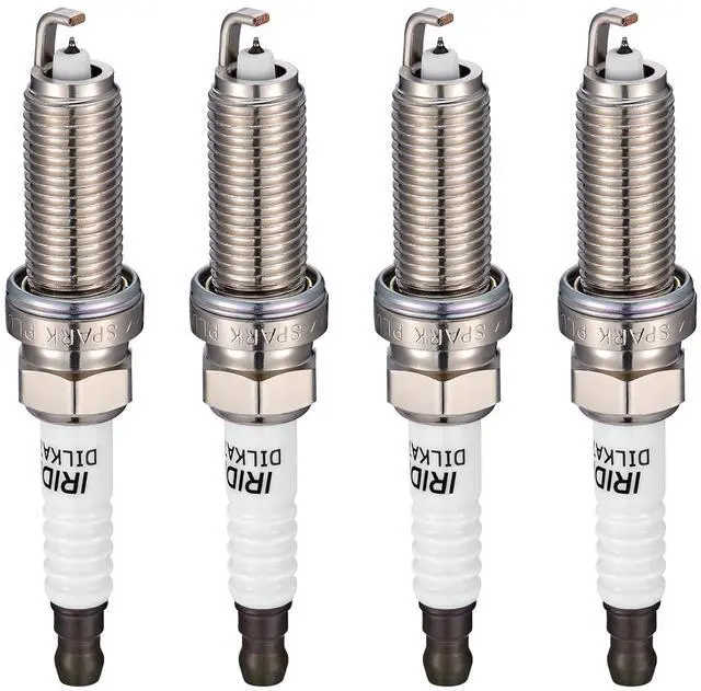 Main image of 90565 Double Iridium Spark Plugs 4 Pack - Compatible with Nissan Rogue 2017-2019, Rogue Sport 2017-2020, Qashqai 2017-2020, 2.0L L4 Engine - Replaces DILKAR7D11H Spark Plug
