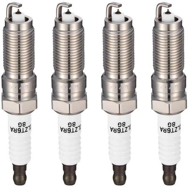 Main image of 94769 Iridium Platinum Spark Plugs 4 Pack - Compatible with Ford Escape 2013-2016, Fusion 2013-2014, Fiesta 2014-2019, Transit Connect 2014-2016, 1.6L L4 Engine - Replaces ILZTR6A8G Spark Plug