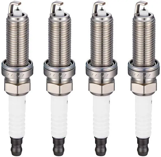 Main image of 91215 Double Iridium Spark Plugs 4 Pack - Compatible with Nissan Murano 2016, Pathfinder 2014-2015, Juke 2011-2017 Compatible with Infiniti QX60, 1.6L 2.5L - Replaces DILKAR7C9H Spark Plug