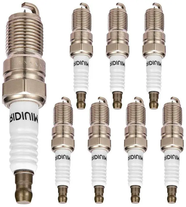 Main image of SP479/SP493 Double Iridium Spark Plugs 8 Pack Compatible with Expedition Excursion F-150 F150 F-250 F350 Super Duty E150 E250 E350 E450 A8 Navigator 5.4L V8 Replacement for SP-479 AGSF22WM