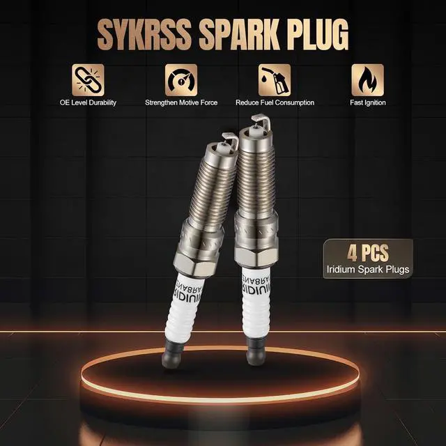 Alt view image 5 of 7 - SP539 Platinum Iridium Spark Plugs 4 Pack Compatible with Ford Fusion 1.5L L4 2014-2020 F-o-r-d Escape 2017-2019 1.5L L4 Engine Replacement for ILZNAR8A7G Spark Plug