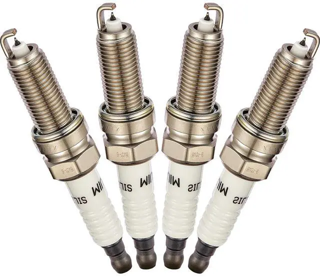 Main image of Set of 4 Iridium Spark Plugs XP6203 Compatible with Equus Genesis Santa Fe Sport Sonata Tucson Borrego Optima Sorento K900 2.4L 4.6L 5.0L L4 V8 Replacement for SILZK6RB10E