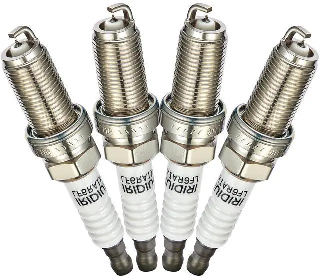 Main image of Set of 4 Iridium Spark Plugs 3672 Compatible with Subaru Outback 2001 2002 2003 2004 2001-2004 2.5L H4 Naturally Aspirated 2.5L H4 Engine Replacement for LFR6A-11 3672 Spark Plug