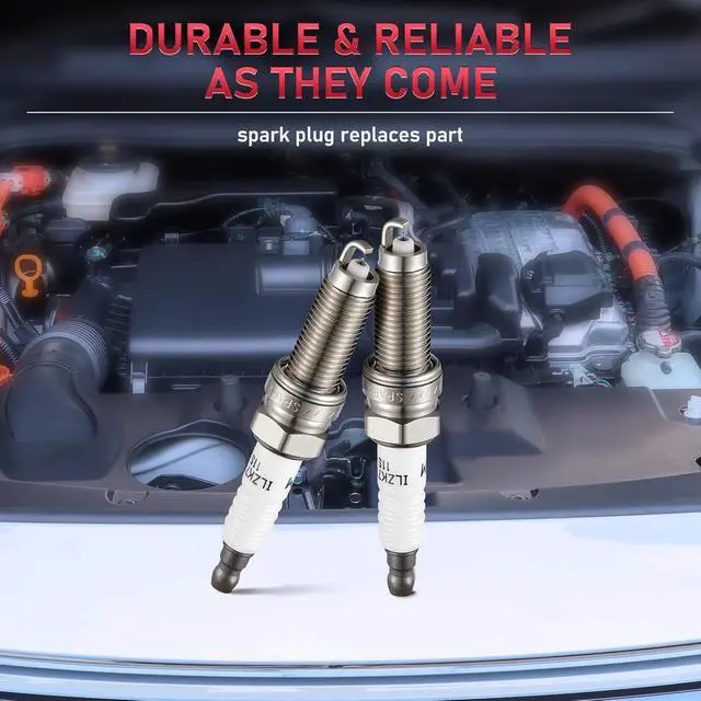Alt view image 7 of 7 - 3461 Iridium Spark Plugs 4 Pack Compatible with Hyundai Elantra Tucson,Compatible with Acura ILX TSX,Civic CR-V Accord,Forte Soul,Cooper Countryman 1.6L 1.8L 2.0L 2.4L L4 Engine Spark Plug