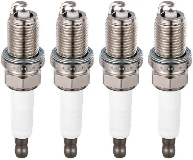 Main image of 1675 Iridium Spark Plugs 4 Pack - Compatible with Audi A3 A4 A5 A6 Q3 Q5 R8 RS5 TT, Compatible with Volkswagen CC Jetta Golf Passat Tiguan, 2.0L 4.2L 5.2L Engine - Replaces PFR7S8EG Spark Plug