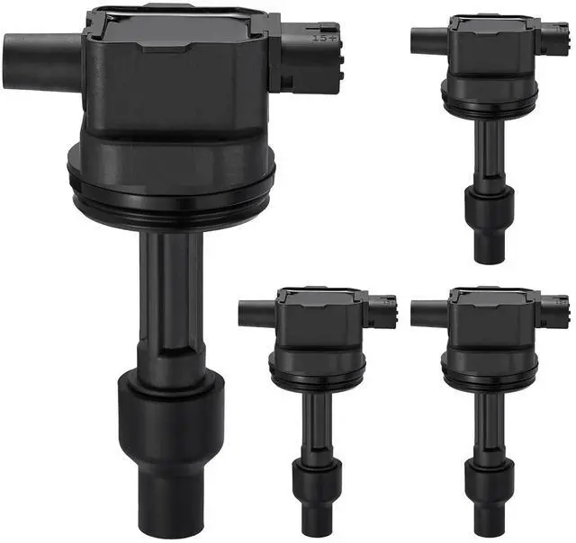 Main image of Ignition Coil Pack UF365 Set of 4 Compatible with Volvo S40 2000-2004 & V40 2000-2004 1.9L L4 Turbocharged FWD Replaces 1275602, 5C1317, UF365
