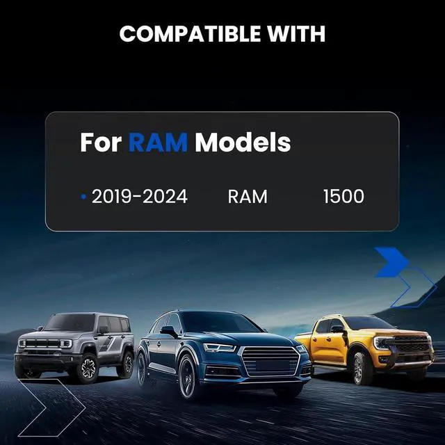 Alt view image 2 of 7 - 6x139.7 Wheel Spacers 1 inch Compatible with Ram 2019-2024, 77.8 mm Center Bore & 6 Lug Forged 6x5.5 Wheel Adapters with Hub-Centric M14x1.5, 4PCS
