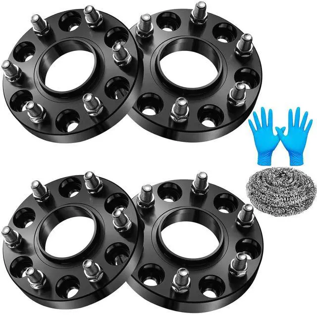 Main image of 6x139.7 Wheel Spacers 1 inch Compatible with Ram 2019-2024, 77.8 mm Center Bore & 6 Lug Forged 6x5.5 Wheel Adapters with Hub-Centric M14x1.5, 4PCS