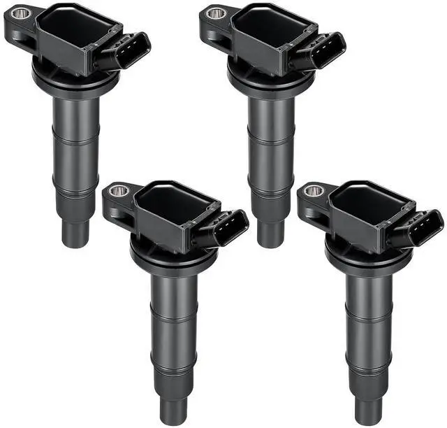 Main image of Ignition Coil Pack UF333 Set of 4 Compatible with Toyota Camry/Highlander/RAV4/Matrix/Solara & Lexus HS250h/Scion tC/xB/Pontiac Vibe 2.0L/2.4L/2.5L L4 Replaces 90919-02244, C1330