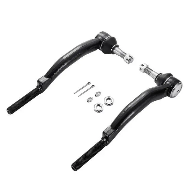 Alt view image 3 of 7 - 2-PC Outer tie rod ES3675 ES3676 Compatible with Chevy Trailblazer 2003-2009,Compatible with BUICK RAINIER 2004-2007,Compatible with Chevy SSR 2003-2006