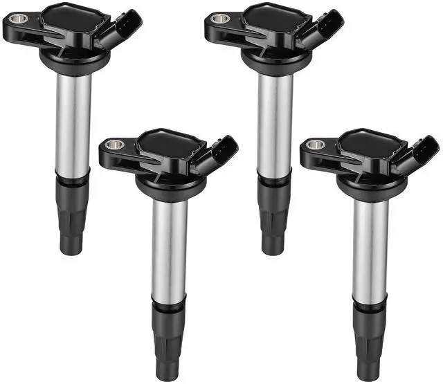 Main image of Ignition Coil Pack UF596 Set of 4 Compatible with Toyota Corolla/Matrix/Prius/Prius V/C-HR/iM & Scion xD/iM & Pontiac Vibe & Lexus CT0h 1.8L/2.0L L4 Replaces C1714, UF619, GN10341