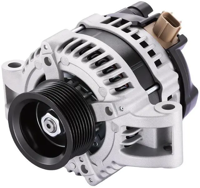 Main image of 2008-2010 Alternator for Ford F250 Super Duty 2008-2010 6.4L, 140A | For Ford F-350 F-450 Super Duty 2008-2010, 12V, CW Clockwise Rotation, S8 Pulley, Internal Fan, Internal Regulator