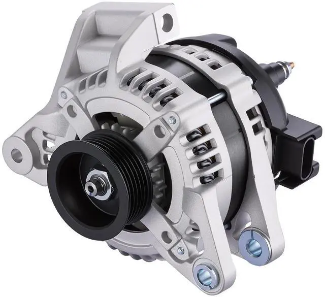 Main image of 13919N Alternator for Cadillac DeVille 2001-2005 4.6L V8, 140A | For Cadillac Seville 2001-2004, For Pontiac Bonneville 2004-2005, 12V, Clockwise Rotation, 6-Groove, Internal Fan/Regulator