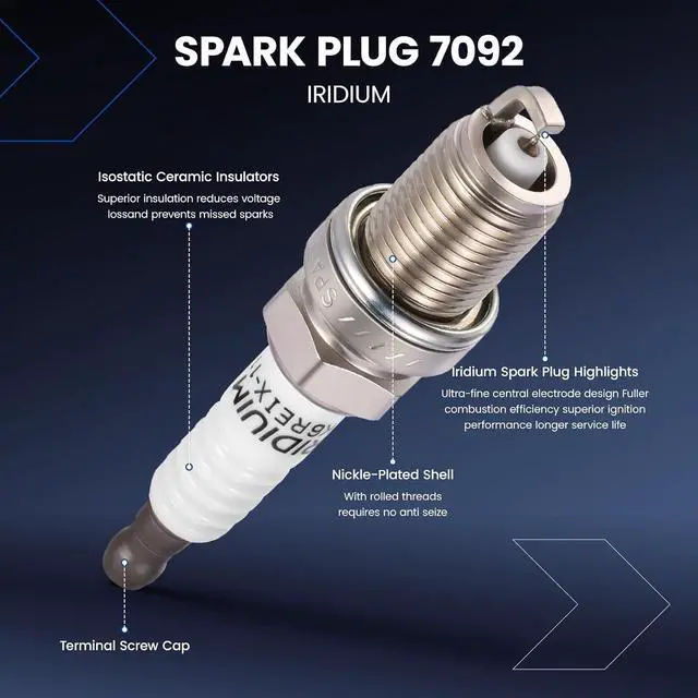 Alt view image 5 of 7 - Ignition Coil UF668 & Spark Plug 7092 Kit For Subaru Legacy & Outback 2010-2012 2.5L H4 Replaces 22433AA620, 22433AA621, etc. (4 Coils & 4 Plugs)