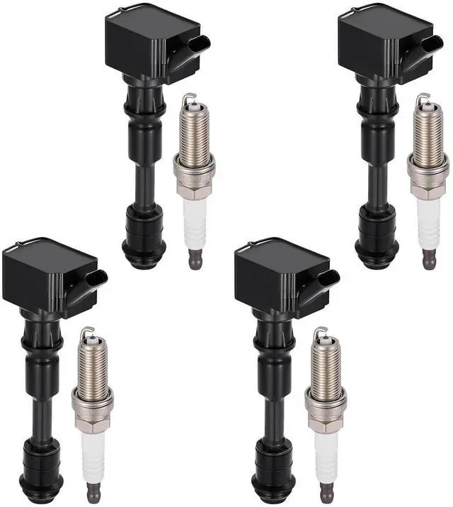 Main image of Ignition Coil UF756 & Spark Plug 95660 Kit For Volvo S60/S80/S90/V60/V90/XC40/XC60/XC70/XC90 2015-2020 2.0L L4 Replaces GN10907, C943, 31312514, etc. (4 Coils & 4 Plugs)