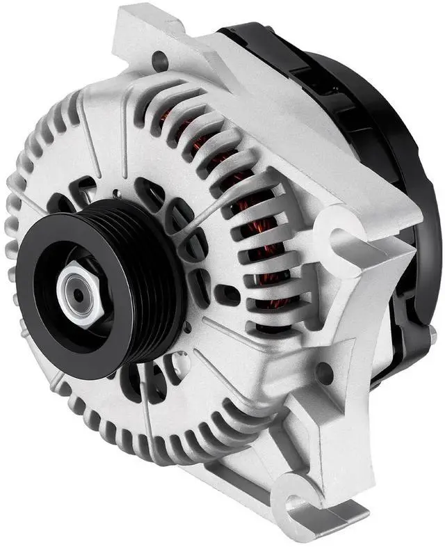 Main image of 8313 Alternator for Ford Crown Victoria 2003-2004 4.6L V8, 130A | For Mercury Grand Marquis 2003-2004, For Lincoln Town Car 2003-2005, 12V, CW, Clock: 1, S6 Pulley, Internal Fan/Regulator