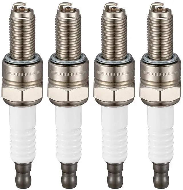 Main image of 6955 Iridium Spark Plugs 4 Pack, Compatible with Yamaha WaveRunner FX140 PWC, Aprilia RSV4, Ducati 999 Motorcycles, Replaces CR9EB Spark Plug