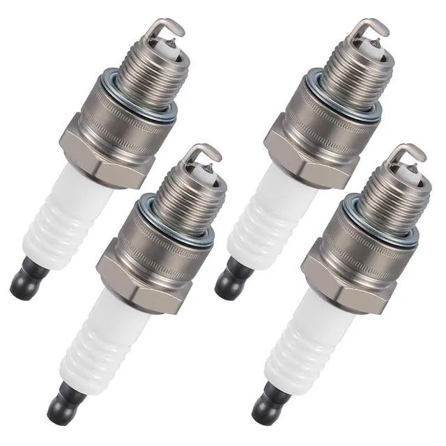 Alt view image 2 of 7 - 4495 Marine Spark Plugs 4 Pack for Mercury Outboard Motor - Compatible with 25HP 40HP 50HP 60HP 80HP 115HP 125HP 225HP,2-Stroke & 4-Stroke,Jet & Sea Pro Models - Replaces BPZ8HN10 Spark Plug