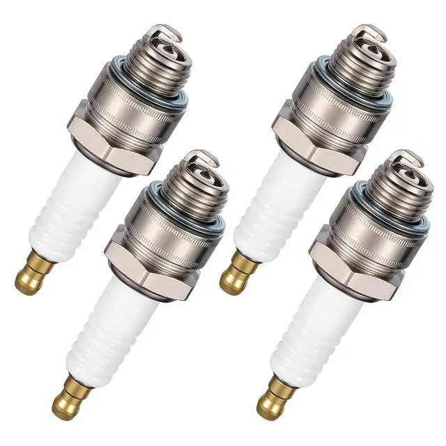 Alt view image 2 of 7 - J8C Iridium Spark Plugs 4 Pack - Compatible with Caterpillar 13000, Coleman PMO522000, Kohler K90/K91/L160, John Deere 1750W/3000W, Kawasaki KG Series Generators