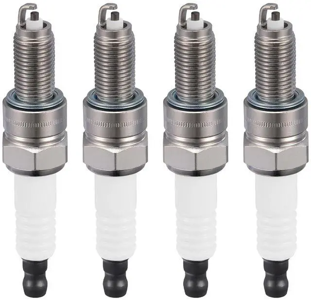 Main image of 95897 Spark Plugs 4 Pack - Compatible with Polaris M1400 ACE General Ranger Ranger Crew RZR Sportsman For Motorcycle - Nickel - Replaces MR7F, 3022662,3022639, 3022559 Spark Plug