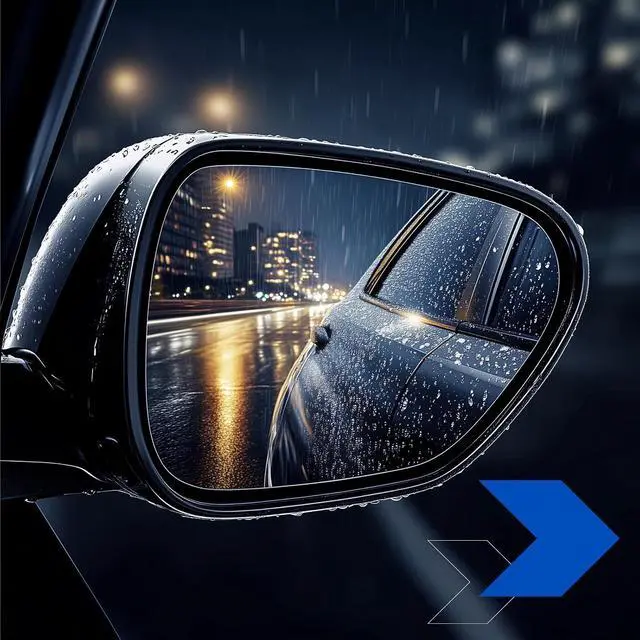 Alt view image 6 of 7 - Passenger Right Side Mirror Glass Compatible With Volkswagen VW 2015-2021 Golf Golf GTI 2019-2021 Jetta 2017-2019 Golf Alltrack 2015-2019 Golf R Golf SportWagen Right Side Mirror Convex Glass