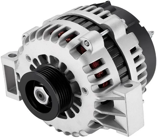 Main image of 8497 Alternator for Chevrolet Trailblazer 2006 4.2L L6, 150A | For GMC Envoy 2006, For Buick Rainier 2006, 12V, Clockwise Rotation, 6-Groove, Internal Fan, Internal Regulator