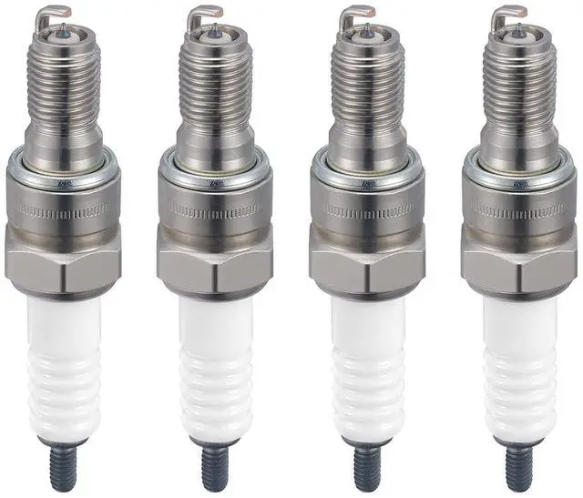 Main image of 3797 CR8EHIX-9 Iridium Spark Plugs 4 Pack - Compatible with Honda CB1 CB900F CRF150R CRF150RB Interceptor VTR Magna 750 Metropolitan 50 PCX150 Ruckus 50 SH150i Silver Wing 600 ST1100 ST1100AL