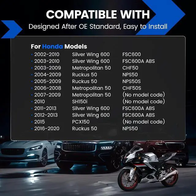 Alt view image 3 of 7 - 3797 CR8EHIX-9 Iridium Spark Plugs 4 Pack - Compatible with Honda CB1 CB900F CRF150R CRF150RB Interceptor VTR Magna 750 Metropolitan 50 PCX150 Ruckus 50 SH150i Silver Wing 600 ST1100 ST1100AL