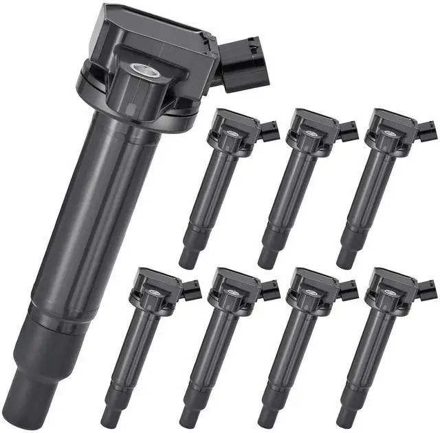 Main image of Ignition Coil Pack UF230 Set of 8 Compatible with Lexus SC430/GS430/LS430/GX470/LX470 & Toyota 4Runner/Sequoia/Tundra/Land Cruiser 4.3L/4.7L V8 Replaces UF493, 5C1196