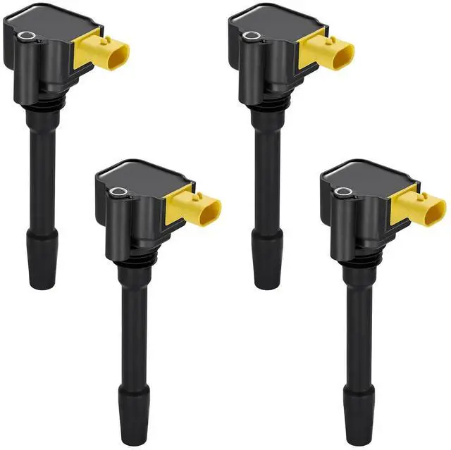 Main image of Ignition Coil Pack UF832 Set of 4 Compatible with Fiat 124 Spider 2017-2020 1.4L L4 Replaces 5C2336, 68320163AA, UF832