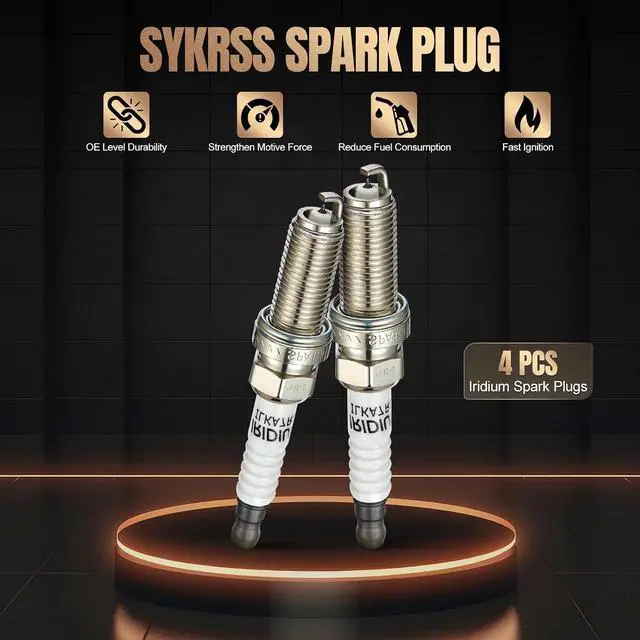 Alt view image 5 of 7 - Set of 4 Iridium Spark Plugs XP5682 Compatible with Honda Civic Accord CR-V Fit Compatible with Acura TLX ILX 3 6 CX-3 CX-5 Yaris Legacy Forester 2016 2017 2018 2019 2020 1.5L 2.0L Engine