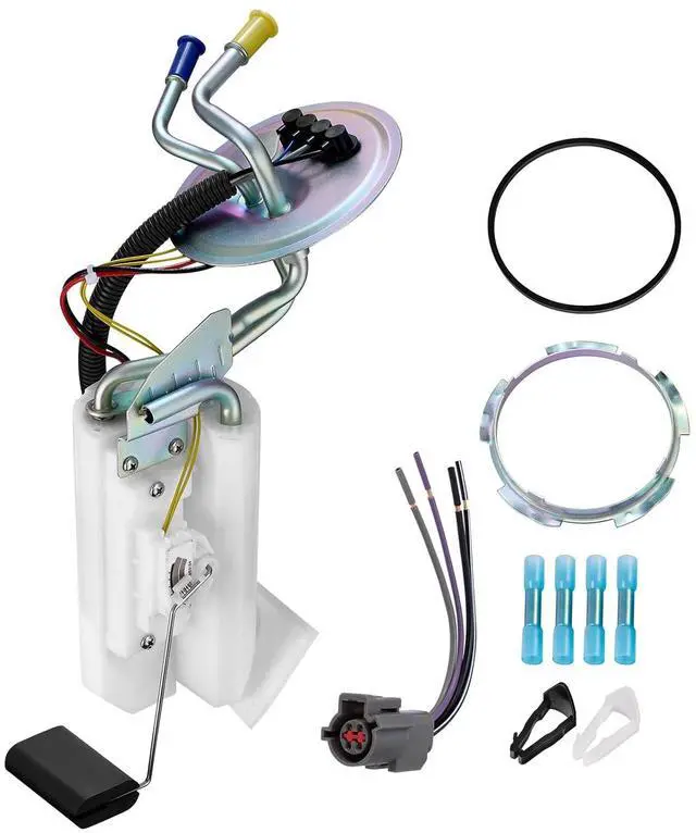 Main image of SP2007H Eletric Fuel Pump Assembly Compatible with Ford F-150 F-250 | for F-150 4.9L 5.0L 5.8L, for F-250 F-350 4.9L 5.0L 5.8L 7.5L, 1990-1996, Replaces F4TZ9A407C P77252S