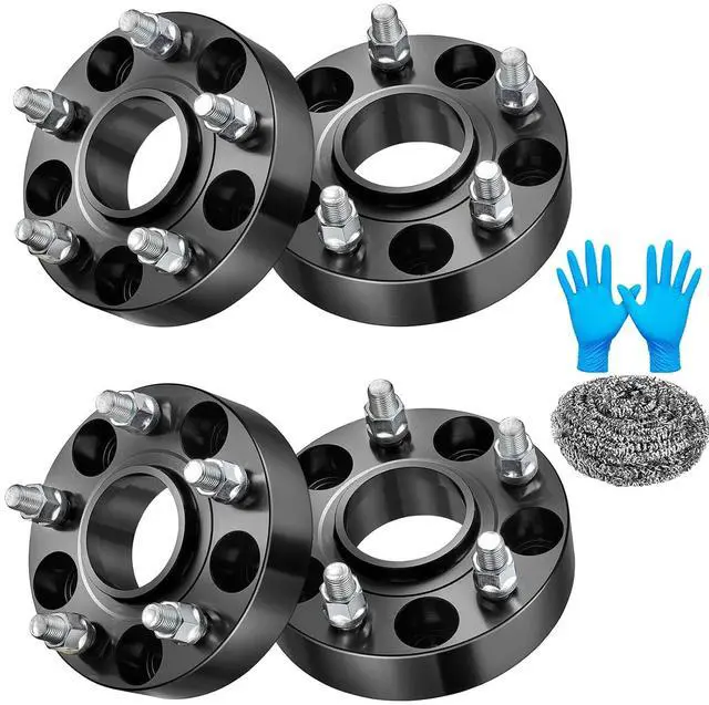 Main image of 1.5inch 5x5 (127mm) Wheel Spacers Compatible with Jeep Grand Cherokee 11-23, Wrangler 18-22, Gladiator, 71.5mm Center Bore M14x1.5 Studs, Compatible with Dodge Ram Durango 2011-2024, 4PCS