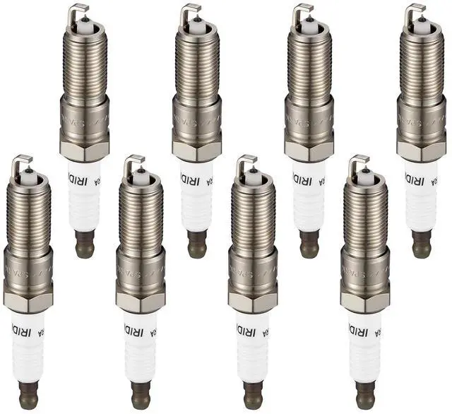 Main image of 2314 Iridium Spark Plugs 8 Pack - Compatible with Dodge Charger Challenger Compatible with Chrysler 300 Town & Country Sebring Voyager, Wrangler Grand Cherokee - Replaces LZTR5AIX-13 Spark Plug