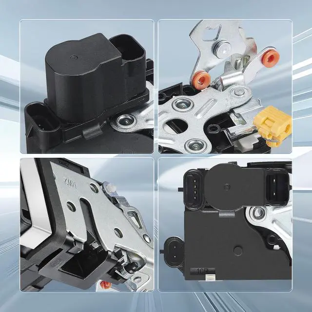 Alt view image 6 of 7 - 931-319 Front Right Passenger Side Power Door Latch Compatible with Chevy Avalanche Suburban 1500 2500 Tahoe, Compatible with Cadillac Escalade ESV EXT, Fit for GMC Yukon XL 1500 2500