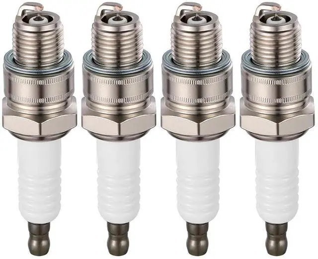 Main image of L77JC4 Marine Spark Plugs 4 Pack - Compatible with Nissan NS 9.9B-40D, Compatible with Suzuki DT9.9-DT30C, Tohatsu M9.9D2-M40D2, Yamaha 150 Series - Replaces RS37YC for Outboard Motors