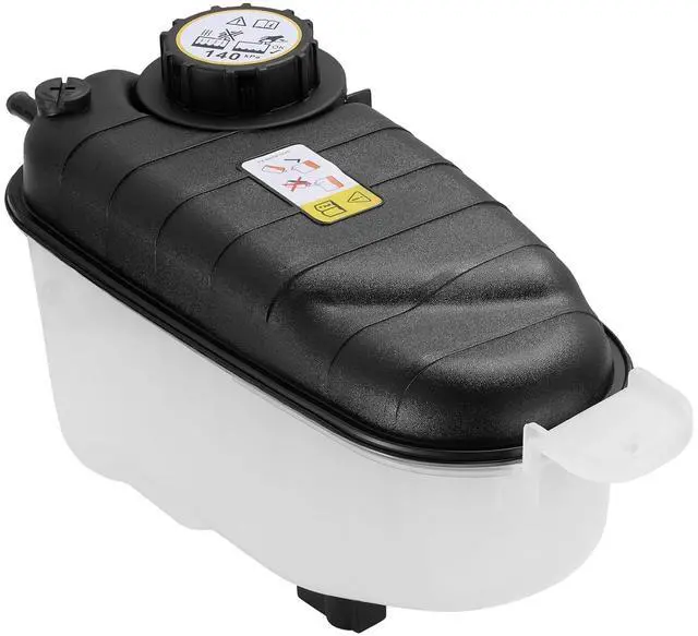 Main image of C2P25607 Engine Coolant Reservoir Tank for Jaguar F-Type/XK 14-21 | Fits Jaguar F-Type 2014-2021 3.0/5.0L & XK/XKR/XKR-S 2007-2015 4.2/5.0L; OE C2P25607; 2.45L, 29PSI cap, with sensor; Direct