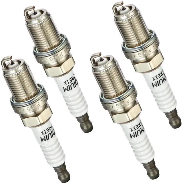 Main image of BKR7EIX Iridium Spark Plugs 4 Pack Compatible with Honda Civic VW Passat Golf Jetta Scirocco 1.6L 1.8L 2.0L L4 Engine Replacement for 2551 SP1011 9770 2667 Spark Plug