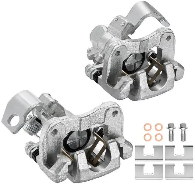 Main image of Rear Brake Caliper Assembly Replaces for 19-B2678 19-B2679, Compatible with Acura EL 2001-2005 1.7L, for RSX 2002-2006 2.0L, Compatible with Honda Civic 2002-2005 1.7L 2.0L L4, GAS
