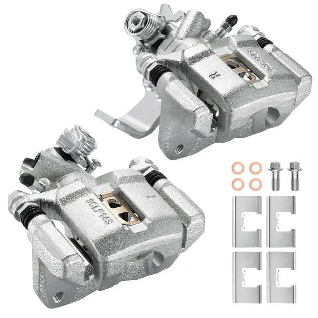 Alt view image 3 of 7 - Rear Brake Caliper Assembly Replaces for 19-B2678 19-B2679, Compatible with Acura EL 2001-2005 1.7L, for RSX 2002-2006 2.0L, Compatible with Honda Civic 2002-2005 1.7L 2.0L L4, GAS
