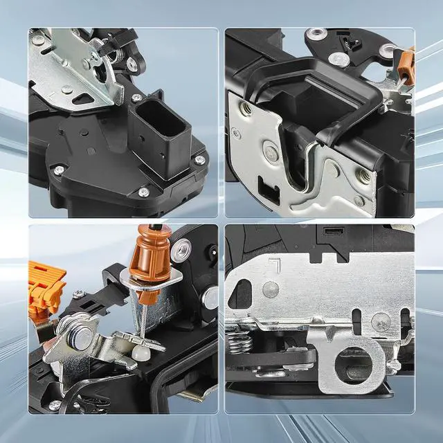 Alt view image 6 of 7 - 22862028 Front Left Driver Side Power Door Latch Compatible with Chevy Silverado 1500, Silverado2500HD, Silverado3500HD,Compatible with GMC Sierra 1500, Sierra2500HD, Sierra3500HD