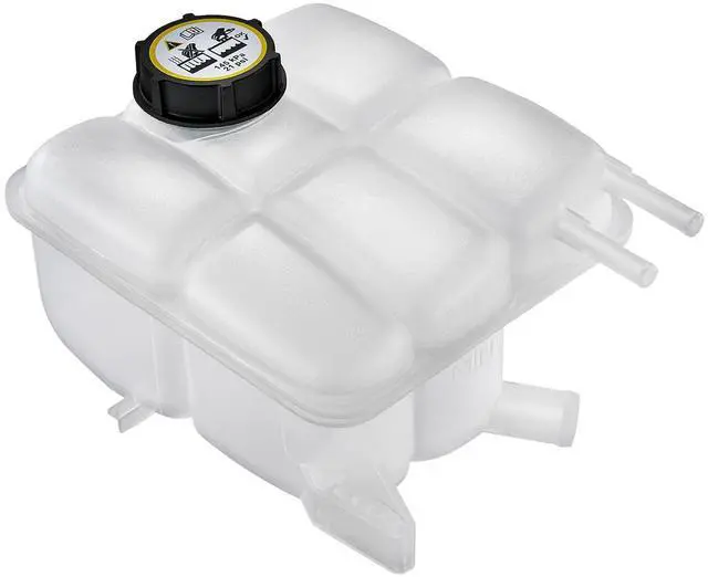 Main image of 603-043 Engine Coolant Overflow Tank for Mazda 3 04-13 | Fits Mazda 3 2004-2013 2.0L/2.3L; OE LF5015350/LF5015350A; 21PSI cap; Direct replacement; Durable PP