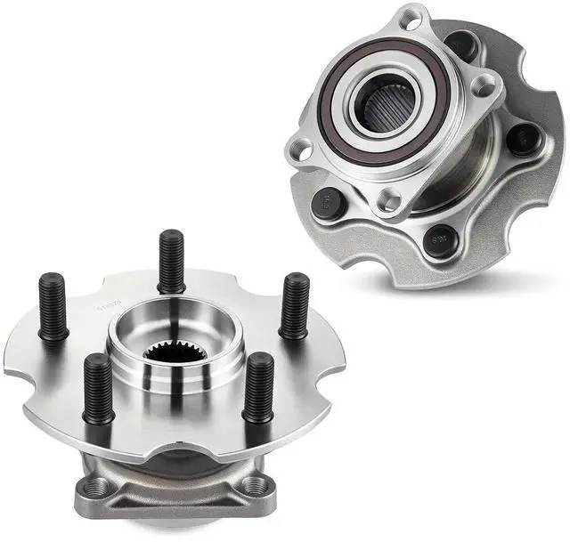 Main image of 512374 Rear Wheel Bearing and Hub Assembly Compatible with Lexus 2015-2017 NX200t, 2018-2021 NX300, 2015-2021 NX300h, Compatible with Toyota 2006-2018 RAV4, 5-Lug with ABS 2PCS