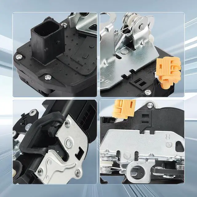 Alt view image 6 of 7 - 931-109 Rear Right Passenger Side Power Door Latch Compatible with Cadillac Escalade/ESV/EXT, Compatible with Chevy Avalanche/Silverado 1500, Sierra 1500/2500/3500 HD 2007-2009