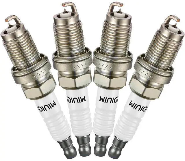 Main image of Set of 4 Iridium Spark Plugs 9807B-561BW Compatible with 2002-2006 RSX 2003-2007 Accord 2006-2011 Civic 2002-2009 CR-V 2003-2011 Element 2.0L 2.4L L4 Replacement for IZFR6K-11S 5266 Spark Plug