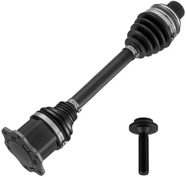 Main image of Front CV Axle Shaft Assembly for Audi Q5 2009-2018, 4G0407271F | For A6 A7 A8 Quattro, For SQ5 S6 S7 S8 RS7, Front Driver Side, M16×1.5, 19.5", 40Cr Steel, Replace# 8R0407271C, 4G0407451BX