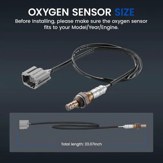 Alt view image 3 of 7 - Oxygen O2 Sensor 250-24718 Downstream Compatible with Mazda 3 2006-2009 2.0L 2.3L L4 Oxygen Sensor for 350-34544,L32D18861B, 1PCS