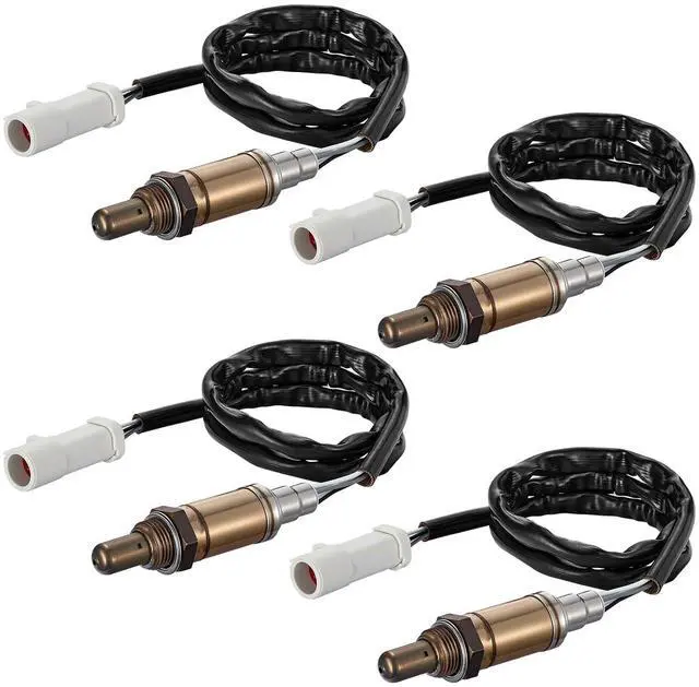 Main image of Oxygen O2 Sensor 15717 Compatible with Ford E150 E250 Explorer F150,Compatible with Lincoln Continental Town Car,15716,15664 Upstream and Downstream Replacement Oxygen Sensor,4PCS
