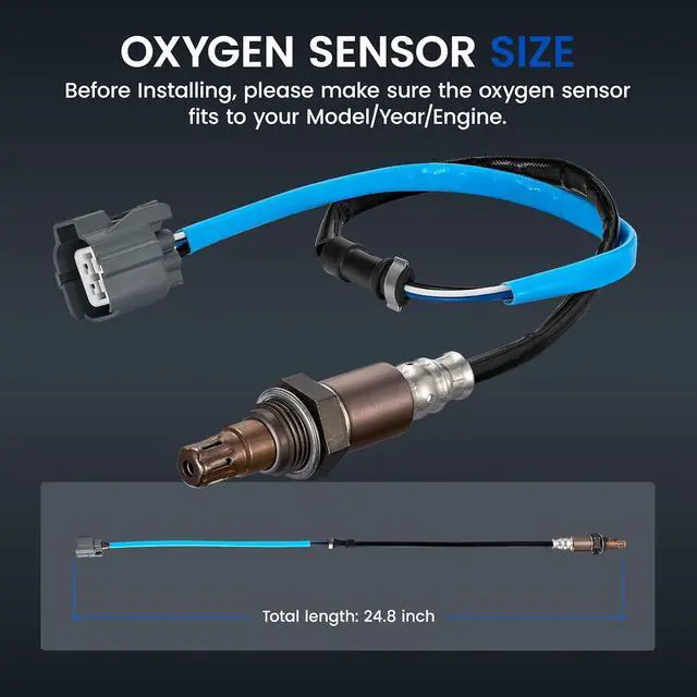 Alt view image 3 of 7 - Upstream O2 Sensor for Honda Accordx 2001-2005 2.4L L4, 234-9040 36531RAAA02 36531RAAA01 Oxygen Sensor Replacement, 1PCS
