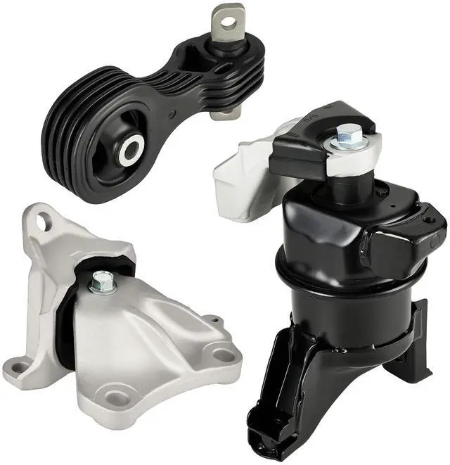Main image of Engine Motor and Trans Mounts Set of 3 Compatible with Honda Civic 2012-2013 1.5L 1.8L 2.4L L4, Replace for A65048 A65021 A65087